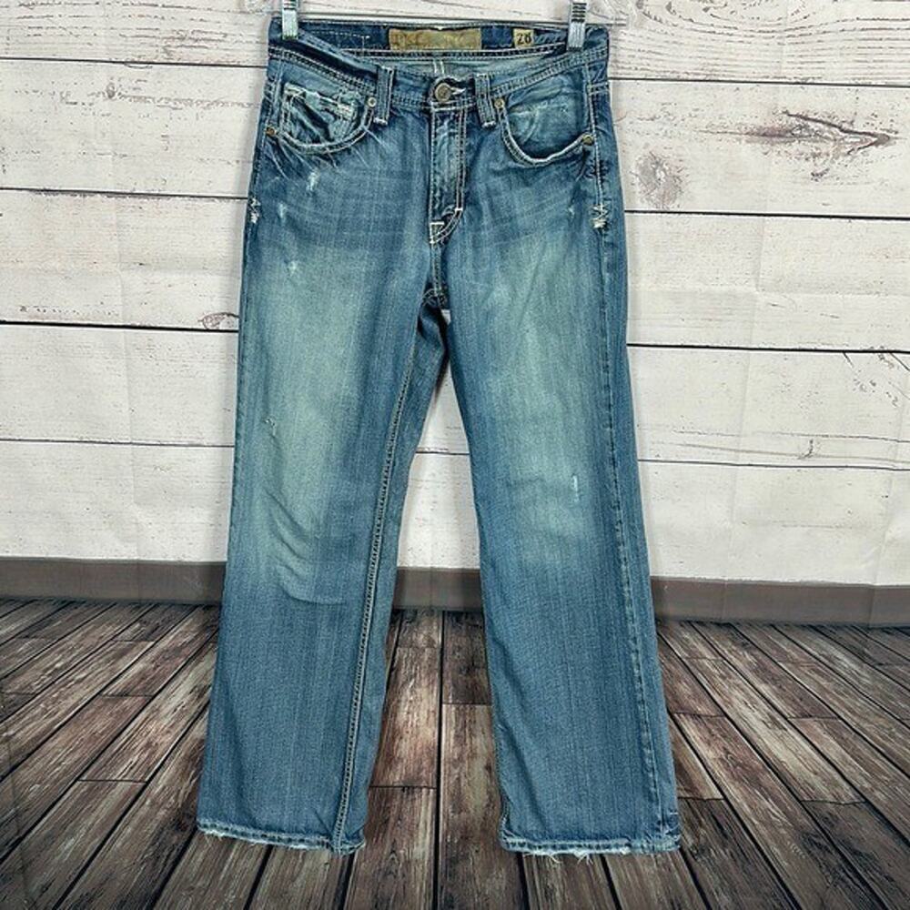 Buckle BKE Jeans Mens 28 Blue Tyler‎ Bootcut Grunge Western Rodeo